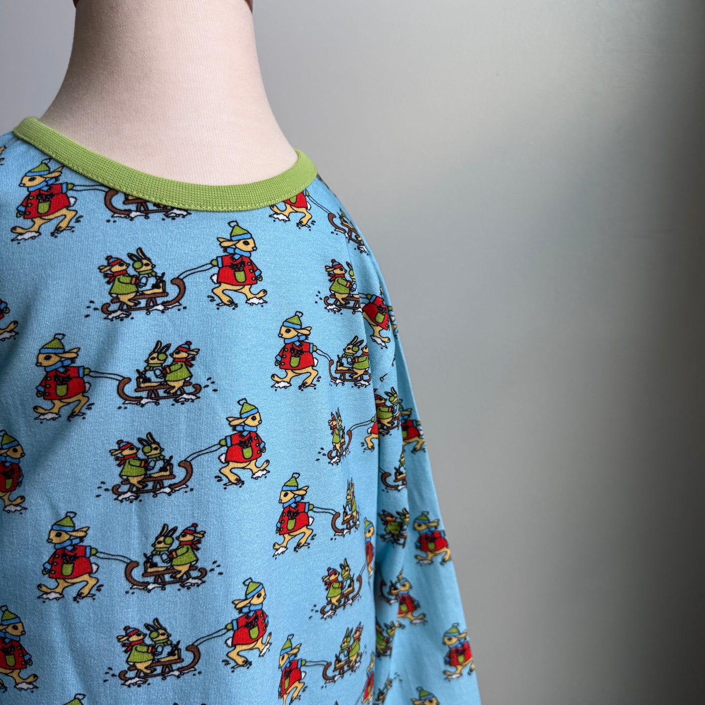 Winter Wonderland Bunny Pajama Set