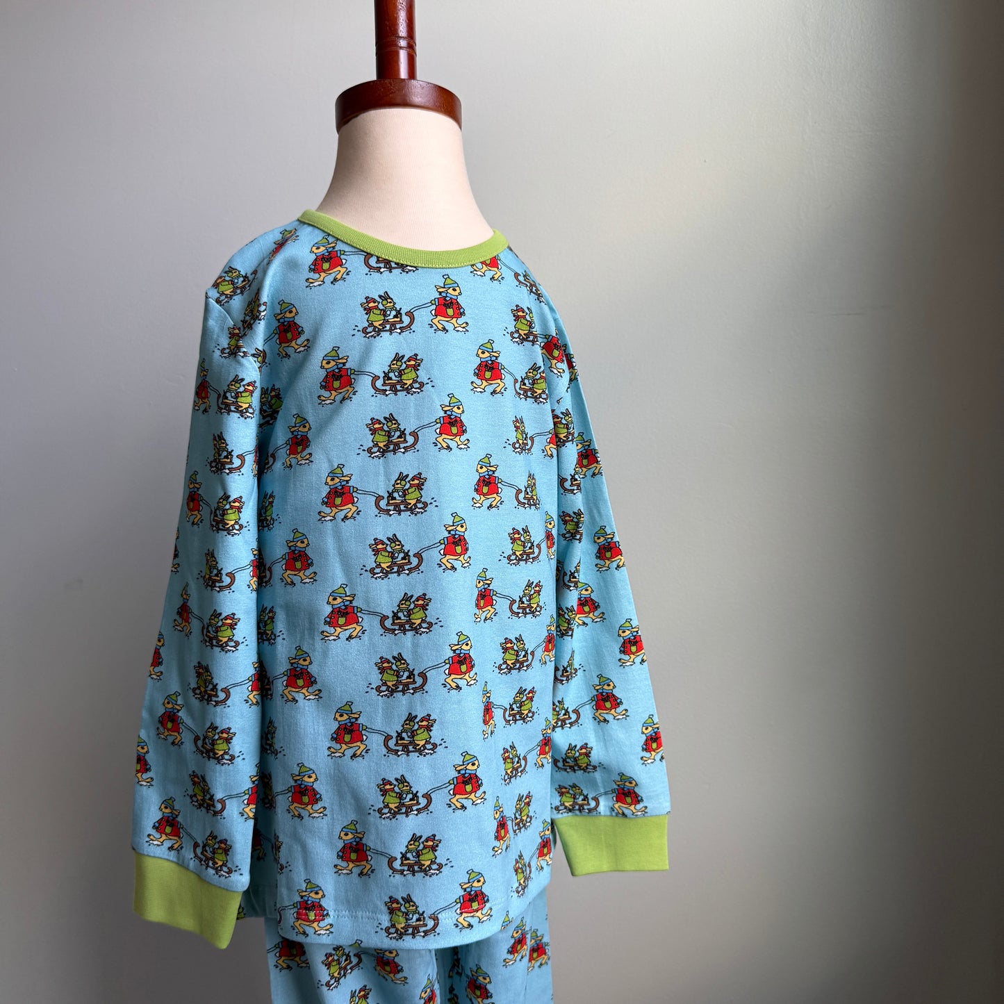 Winter Wonderland Bunny Pajama Set